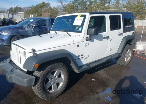 2018 Jeep Wrangler Jk Unlimited Sport S 4X4 from USA, damaged, VIN 1C4BJWDG8JL809570
